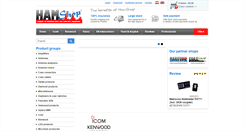 Desktop Screenshot of hamshop.com